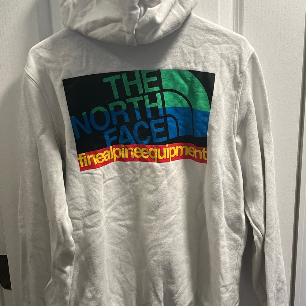 The North Face White Fleece Sweatshirt